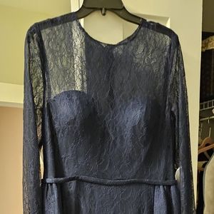 MacDougal navy formal dress size 14